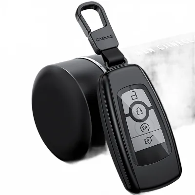 Aluminum Alloy Remote Key Fob Cover Protector Case for Ford F150 Raptor and Mustang Aluminum Alloy Remote Key Fob Cover Protector Case for Ford F150 Raptor and Mustang