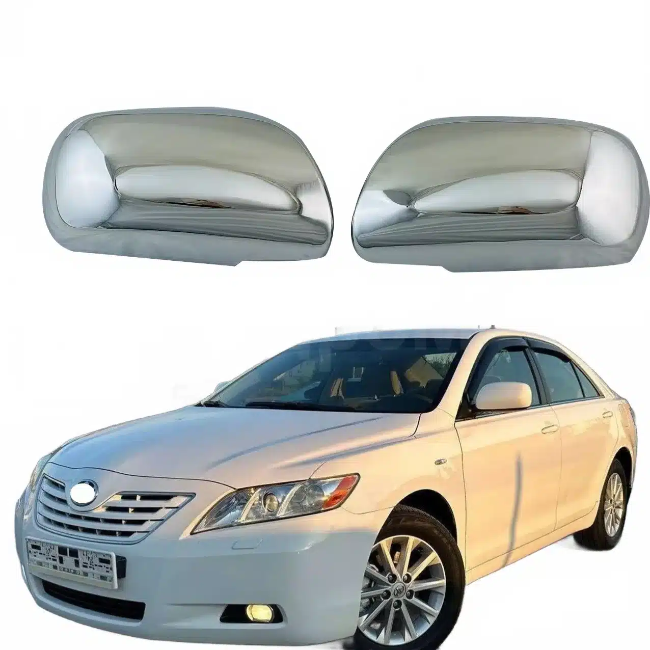 Rear View Door Mirror Cover Frame Housing and Bezel for Toyota Camry 2007