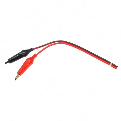 Heavy Duty Car Battery Alligator Clips with Extension Cable Lead Connector for Automotive Electrical Testing Heavy Duty Car Battery Alligator Clips with Extension Cable Lead Connector for Automotive Electrical Testing