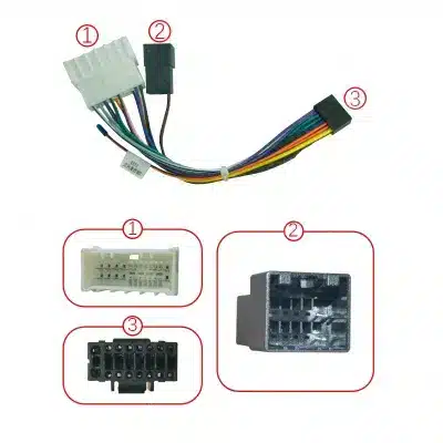 16 Pin Android Head Unit Power Wiring Harness Adapter for Kia Opirus 2002-2006 Stereo Radio Installation Wire Cable 16 Pin Android Head Unit Power Wiring Harness Adapter for Kia Opirus 2002-2006 Stereo Radio Installation Wire Cable