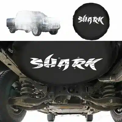 Spare Tire Cover for BYD Shark 6, Waterproof Faux Leather Protective Wheel Case, Exterior Modification Accessories Spare Tire Cover for BYD Shark 6, Waterproof Faux Leather Protective Wheel Case, Exterior Modification Accessories