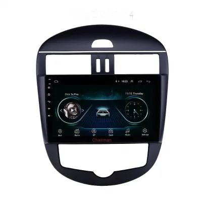 Android Car Radio GPS Bluetooth Navigation with Large Touch Screen for Nissan Tiida Automatic Air Conditioning Android Car Radio GPS Bluetooth Navigation with Large Touch Screen for Nissan Tiida Automatic Air Conditioning