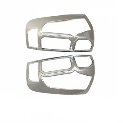 Rear Tail Light Covers for Nissan Navara NP300 Frontier Chrome Plated Trim Accents Rear Tail Light Covers for Nissan Navara NP300 Frontier Chrome Plated Trim Accents