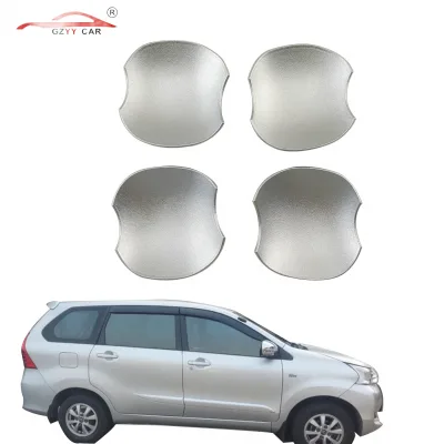 Chrome Exterior Door Handle Bowl Cover Trim for Toyota Avanza 2012-2016 Interior Protection Guard