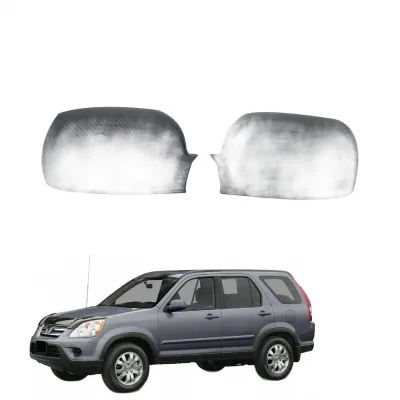 Rear View Mirror Cover Pair Chrome Plated Protection Cap Compatible with Honda CR-V 2002-2006 Rear View Mirror Cover Pair Chrome Plated Protection Cap Compatible with Honda CR-V 2002-2006