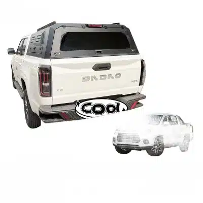 Heavy Duty Manganese Steel Hard Tri-Fold Truck Bed Canopy for JMC Dadao Pickup Rear Cargo Cover Heavy Duty Manganese Steel Hard Tri-Fold Truck Bed Canopy for JMC Dadao Pickup Rear Cargo Cover