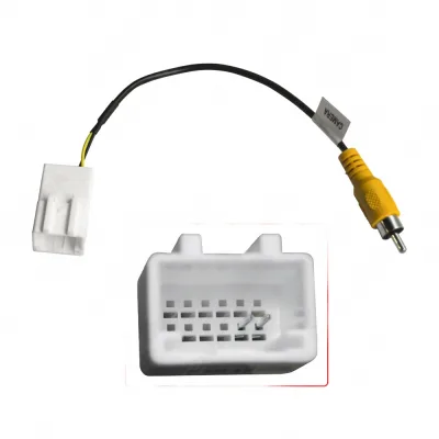 12-Pin Backup Camera Reverse Video Harness Cable for Toyota Multimedia System Female Adapter 12-Pin Backup Camera Reverse Video Harness Cable for Toyota Multimedia System Female Adapter