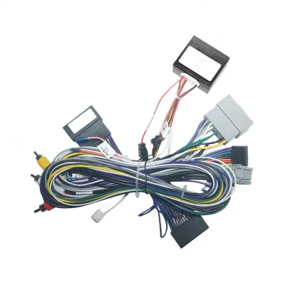 16 Pin Android Navigation Power Cord Adapter with CANBUS Decoder for Buick Envision 2020-2021 16 Pin Android Navigation Power Cord Adapter with CANBUS Decoder for Buick Envision 2020-2021