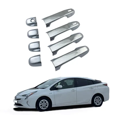 Exterior Outer Door Handle Set for Toyota Prius C Aqua 2012-2019 and Yaris Vitz Models Exterior Outer Door Handle Set for Toyota Prius C Aqua 2012-2019 and Yaris Vitz Models