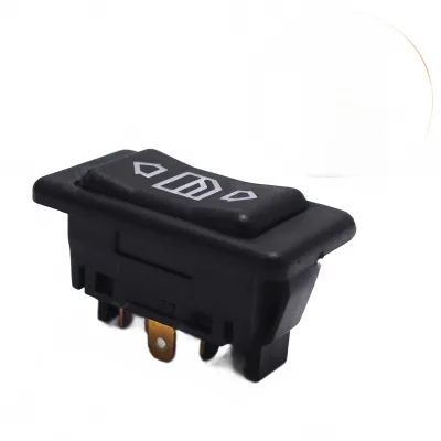 Universal 12V/24V 10A 6-Pin Electric Power Window Switch with Green Backlight Universal 12V/24V 10A 6-Pin Electric Power Window Switch with Green Backlight