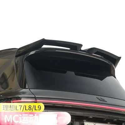 Rear Trunk Spoiler Wing Gloss Black Kit for Li Auto L6 L7 L8 L9 Sport Styling Upgrade Rear Trunk Spoiler Wing Gloss Black Kit for Li Auto L6 L7 L8 L9 Sport Styling Upgrade
