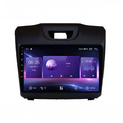 Android Double Din Car Stereo Navigation System with WiFi 4G LTE Wireless CarPlay for Isuzu D-MAX