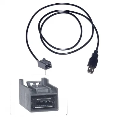 Car AUX to USB Adapter Cord Audio Interface Cable for Mitsubishi Outlander ASX Lancer and Honda Accord Odyssey Civic Car AUX to USB Adapter Cord Audio Interface Cable for Mitsubishi Outlander ASX Lancer and Honda Accord Odyssey Civic