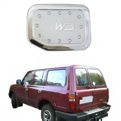 Fuel Tank Cap Cover Exterior Trim Electroplated Chrome for Toyota Land Cruiser 4500 FJ80 Fuel Tank Cap Cover Exterior Trim Electroplated Chrome for Toyota Land Cruiser 4500 FJ80
