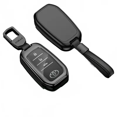 Full Coverage TPU Key Fob Cover for Toyota Camry Highlander Prado Crown Reiz Levin Alphard Remote Shell Case Pocket Full Coverage TPU Key Fob Cover for Toyota Camry Highlander Prado Crown Reiz Levin Alphard Remote Shell Case Pocket