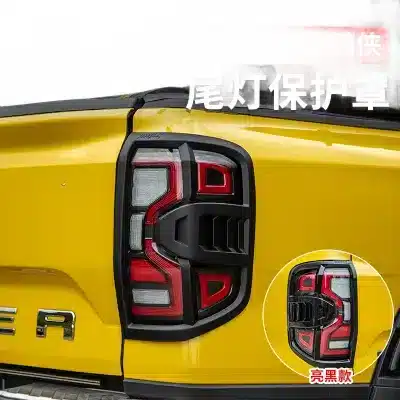 Tail Light Covers Rear Lamp Guard Protector Trim Decoration for Ford Ranger Tail Light Covers Rear Lamp Guard Protector Trim Decoration for Ford Ranger