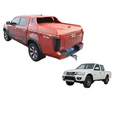 Fiberglass (FRP) Truck Bed Tonneau Cover Flat Bed Lid for 2021-2023 Isuzu D-MAX Fiberglass (FRP) Truck Bed Tonneau Cover Flat Bed Lid for 2021-2023 Isuzu D-MAX