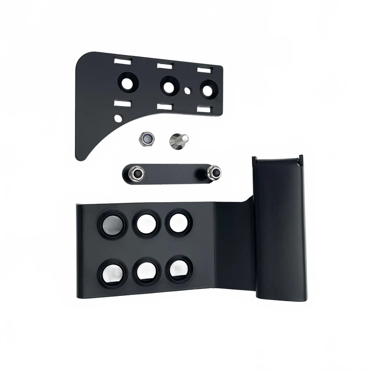 Left Side Driver Dead Pedal Rest for Jeep Wrangler JL & Gladiator JT 2018-2024, Matte Black