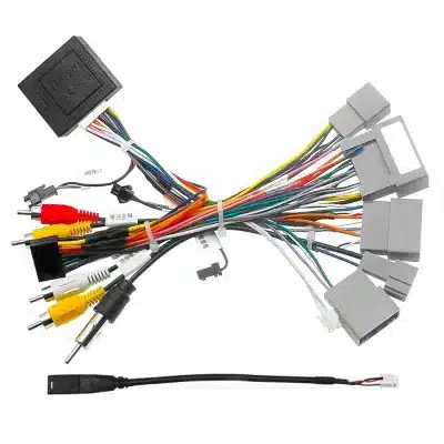 Car Android Head Unit Power Cable Harness with CANBUS Decoder for Honda Vezel, Fit, X-RV, Jade Car Android Head Unit Power Cable Harness with CANBUS Decoder for Honda Vezel, Fit, X-RV, Jade