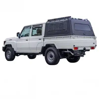 Heavy Duty Manganese Steel 3-Door Truck Bed Canopy for Toyota Land Cruiser LC79 Pickup Heavy Duty Manganese Steel 3-Door Truck Bed Canopy for Toyota Land Cruiser LC79 Pickup