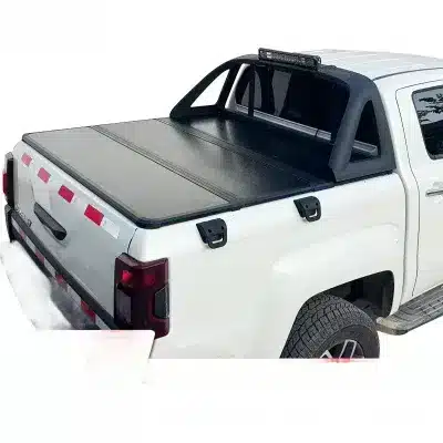 Hard Tri-Fold Aluminum Alloy Truck Bed Tonneau Cover for JMC Yuhu 3 5 7 9 Pickup Models Hard Tri-Fold Aluminum Alloy Truck Bed Tonneau Cover for JMC Yuhu 3 5 7 9 Pickup Models