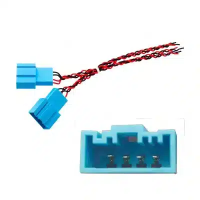 Car Horn Wiring Harness Adapter Plug Connector Compatible with BMW Series Speaker Conversion Cable Car Horn Wiring Harness Adapter Plug Connector Compatible with BMW Series Speaker Conversion Cable