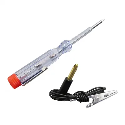 Professional 6V-24V DC Automotive Circuit Tester Light with Indicator and Extended Probe for Vehicle Electrical Systems Maintenance