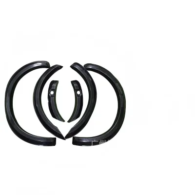 Matte Black Slim Wheel Arch Flares with Sensor Holes for Ford Ranger T8 Anti-Collision Fender Trim Professional Exterior Decoration Matte Black Slim Wheel Arch Flares with Sensor Holes for Ford Ranger T8 Anti-Collision Fender Trim Professional Exterior Decoration