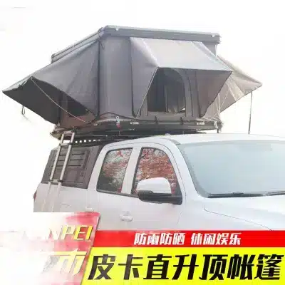 Aluminum Hard Shell Rooftop Tent for Ford Ranger and Toyota Hilux Pickup Trucks Aluminum Hard Shell Rooftop Tent for Ford Ranger and Toyota Hilux Pickup Trucks