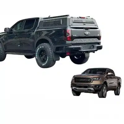 Tri-Fold Truck Bed Tonneau Cover Three-Door High/Low Canopy Exterior Modification Kit For Ford Ranger 2023 Tri-Fold Truck Bed Tonneau Cover Three-Door High/Low Canopy Exterior Modification Kit For Ford Ranger 2023