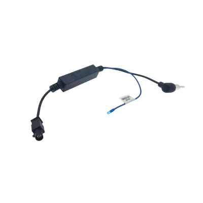 Single Fakra Plug Car FM Radio Antenna Adapter with Signal Amplifier for VW Ford Audi Peugeot Single Fakra Plug Car FM Radio Antenna Adapter with Signal Amplifier for VW Ford Audi Peugeot