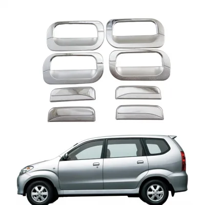 Outer Door Handle Bowl Cover Set for Daihatsu Avanza 2003-2011 Toyota F601 Exterior Trim Protection Outer Door Handle Bowl Cover Set for Daihatsu Avanza 2003-2011 Toyota F601 Exterior Trim Protection