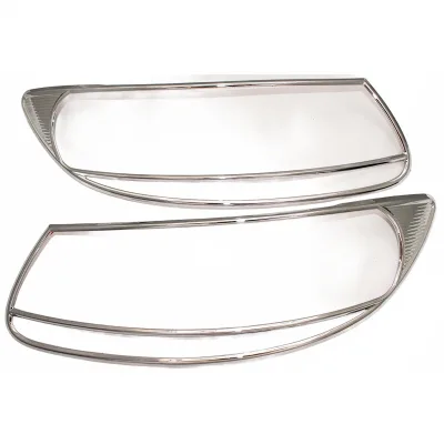 Front Headlight Cover Chrome Plated Trim Frame for Hyundai Santa Fe 2008 Front Headlight Cover Chrome Plated Trim Frame for Hyundai Santa Fe 2008