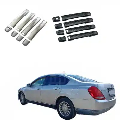Exterior Door Handle Cover Trim Kit Piano Black Finish for Nissan Bluebird Sylphy 2006 Teana 2003 Exterior Door Handle Cover Trim Kit Piano Black Finish for Nissan Bluebird Sylphy 2006 Teana 2003