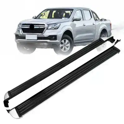 Aluminum Alloy Side Steps Running Boards Compatible with Nissan Navara NP300 and Ruiqi Pickups Aluminum Alloy Side Steps Running Boards Compatible with Nissan Navara NP300 and Ruiqi Pickups