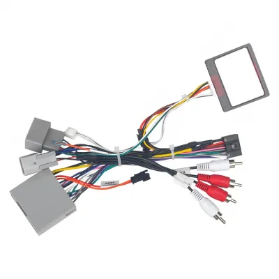 16-Pin Android Head Unit Power Harness with Canbus Decoder Box for Chevrolet Blazer and Ford Explorer/Expedition 16-Pin Android Head Unit Power Harness with Canbus Decoder Box for Chevrolet Blazer and Ford Explorer/Expedition