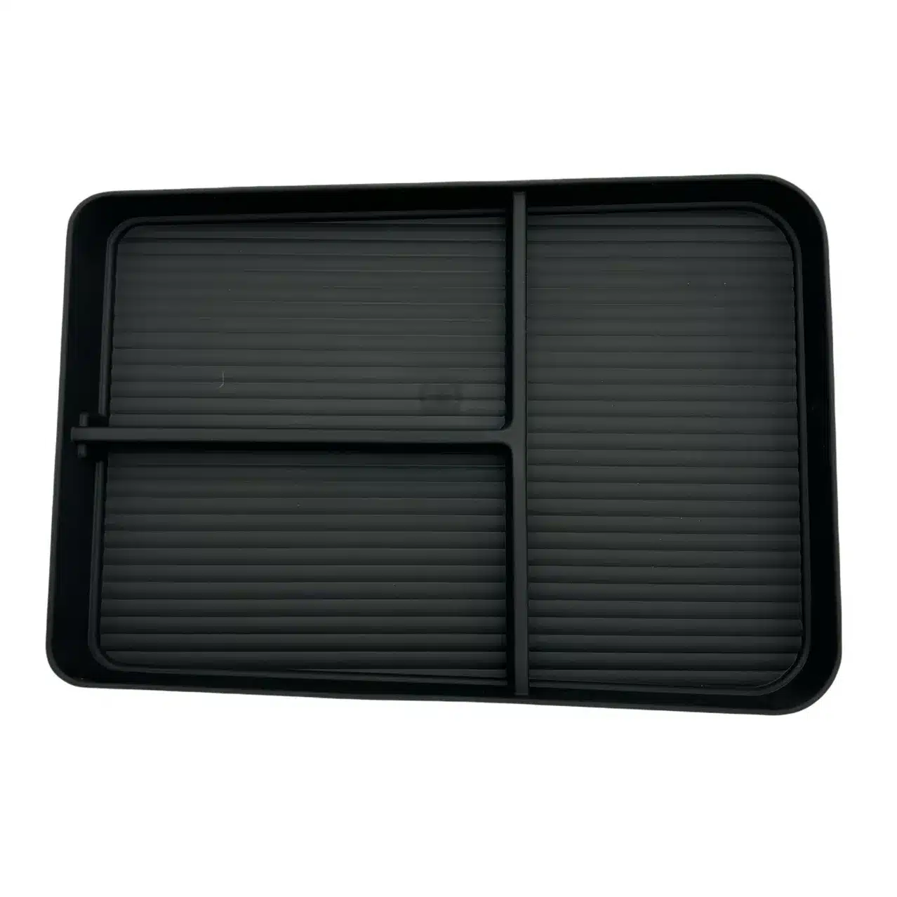 Lower Center Console Storage Box for Li Auto L6 Pro & L7, Waterproof TPE Organizer Tray, Black