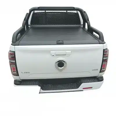 Manual Retractable Tonneau Cover with Combination Lock for GWM Poer Cannon Pickup Truck Bed