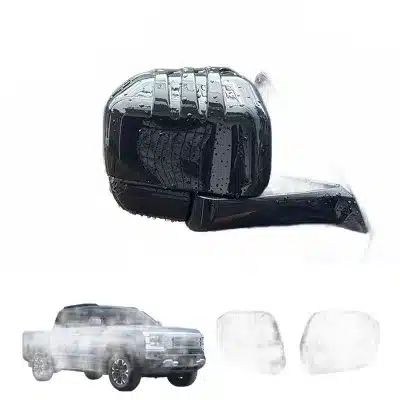 Rearview Mirror Cover Caps for BYD Shark 6, Side Wing Mirror Protector Housing Shell, Anti-Scratch Exterior Accessories, Carbon Fiber Black Style Rearview Mirror Cover Caps for BYD Shark 6, Side Wing Mirror Protector Housing Shell, Anti-Scratch Exterior Accessories, Carbon Fiber Black Style