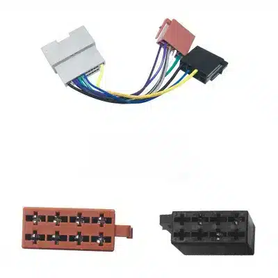 ISO Radio Wiring Harness Adapter for Chrysler Dodge Jeep Wrangler Replacement CD Player Power Cable Cord ISO Radio Wiring Harness Adapter for Chrysler Dodge Jeep Wrangler Replacement CD Player Power Cable Cord