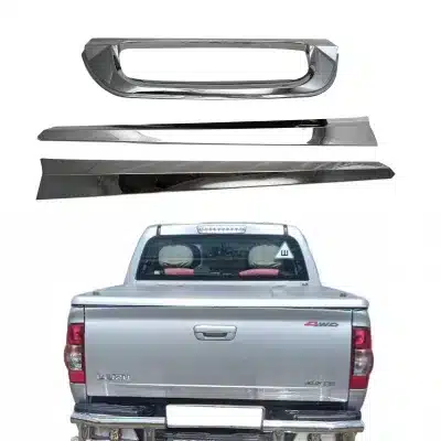 Chrome Exterior Rear Door Handle Bowl Cover Trim for Isuzu D-MAX 2012 Chrome Exterior Rear Door Handle Bowl Cover Trim for Isuzu D-MAX 2012