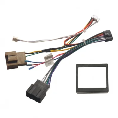 Android Stereo Radio Wire Harness 16-Pin Power Cable with Canbus Decoder for Opel/Vauxhall Corsa E Android Stereo Radio Wire Harness 16-Pin Power Cable with Canbus Decoder for Opel/Vauxhall Corsa E