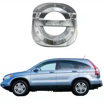 Fuel Tank Gas Cap Cover Trim with Chrome Finish for Honda CR-V 2007-2011 Exterior Decoration Sticker Fuel Tank Gas Cap Cover Trim with Chrome Finish for Honda CR-V 2007-2011 Exterior Decoration Sticker