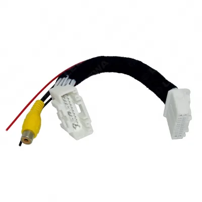 Rear View Camera Adapter Cable for Mazda 3 2014-2017 Factory Screen Video Input Connection Harness