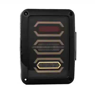 LED Rear Tail Lights Assemblies with Smoked Lens for 2007-2017 Jeep Wrangler JK JKU, US Version LED Rear Tail Lights Assemblies with Smoked Lens for 2007-2017 Jeep Wrangler JK JKU, US Version