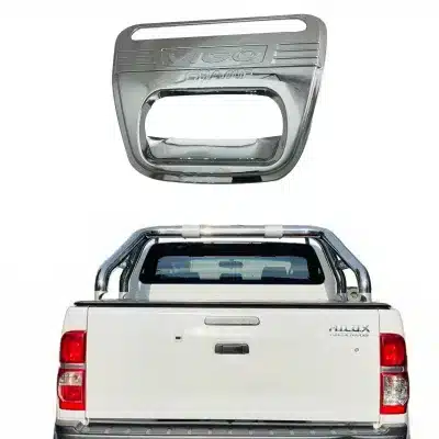 Rear Tailgate Door Handle Bowl Cover Trim for Toyota Hilux Vigo 2005-2012 Exterior Door Handle Guard Accessories Rear Tailgate Door Handle Bowl Cover Trim for Toyota Hilux Vigo 2005-2012 Exterior Door Handle Guard Accessories