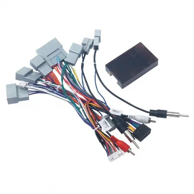 Android Stereo Radio Wire Harness with CAN Bus Decoder for Honda Spirior Accord Acura TSX