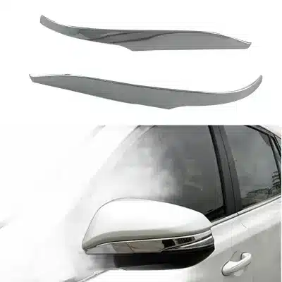 Chrome Side View Mirror Cover Trim Covers for Toyota Hilux Revo Innova Fortuner 2015-2024 Chrome Side View Mirror Cover Trim Covers for Toyota Hilux Revo Innova Fortuner 2015-2024