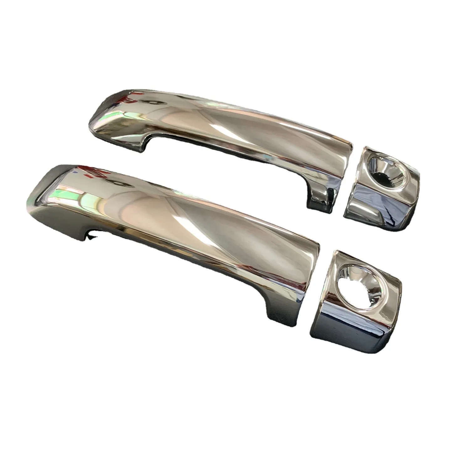 Exterior Door Handle Cover Set for Toyota FJ Cruiser 2007-2021, Matte Black ABS Protective Trim