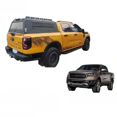 Heavy Duty Manganese Steel Tri-Fold Truck Bed Canopy for Ranger T9 Pickup Post-2023 Models Heavy Duty Manganese Steel Tri-Fold Truck Bed Canopy for Ranger T9 Pickup Post-2023 Models